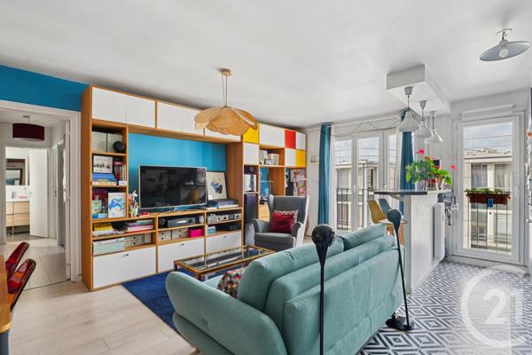 Appartement F3 à vendre  3 pièces - 57,03 m2 PARIS - 75019