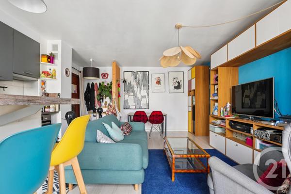 Appartement F3 à vendre  3 pièces - 57,03 m2 PARIS - 75019