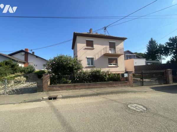 HURTIGHEIM - Dans un secteur très calme, maison de 100m².