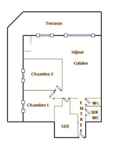 Superbe 3 pièces au calme à Saint Raphaël