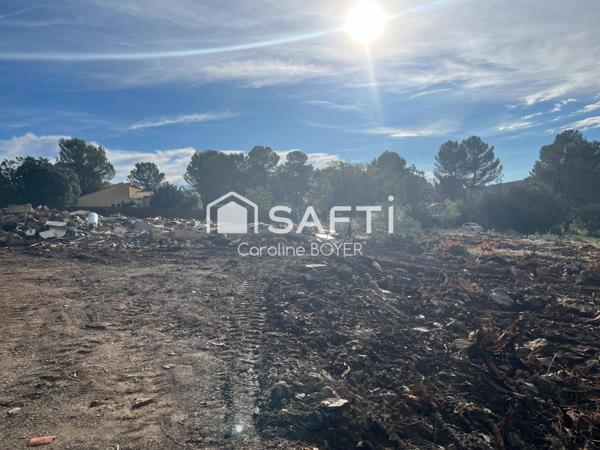 Terrain plat constructible de 426m2