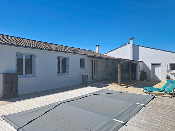 Maison 4 chambres, garage, piscine, L'Aiguillon La Presqu'ile