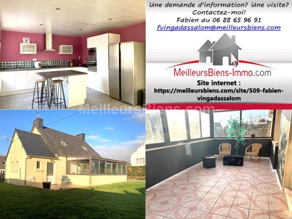 A SAISIR!! Maison de 117M2 sur 708m2 de terrain avec garage et abris de jardin