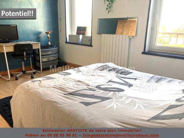 A SAISIR!! Maison de 117M2 sur 708m2 de terrain avec garage et abris de jardin