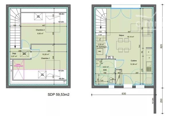 A VENDRE maison neuve sur la commune de La Chaussée St Victor (5 minutes de Blois).