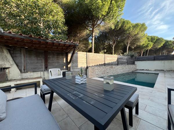 Villa T4 avec mezzanine, piscine, garage idéalement placée à la Grande motte