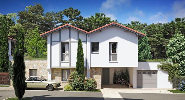 Villa contemporaine avec piscine - Description détaillée - Cinq Cantons / Chiberta Anglet