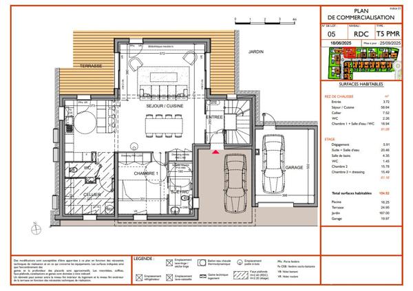 Villa contemporaine avec piscine - Description détaillée - Cinq Cantons / Chiberta Anglet