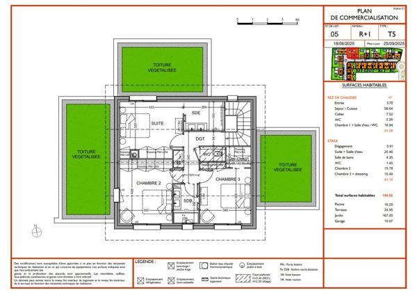 Villa contemporaine avec piscine - Description détaillée - Cinq Cantons / Chiberta Anglet