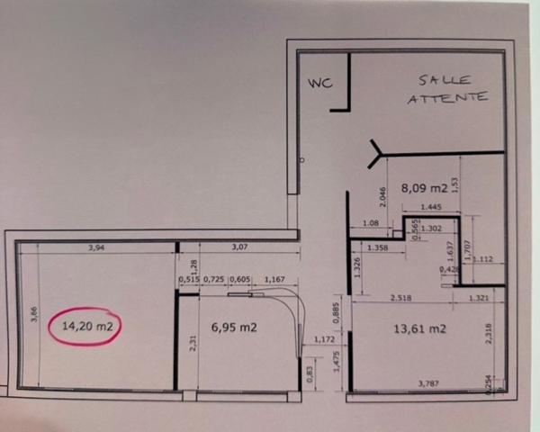 Appartement 1 pièce(s)