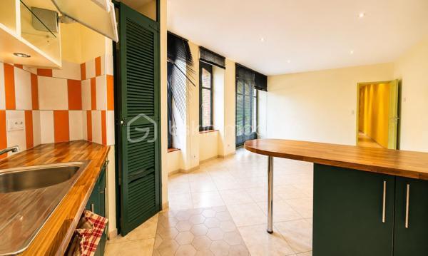 Dans un ancien atelier, situé au rdc d’un petit immeuble sécurisé,  découvrez cet appartement de 63m².

Il se compose d’une entrée qui dessert un couloir menant à une pièce de vie avec cuisine ouverte, deux chambres avec placards, une salle de bain ainsi qu’un WC indépendant. Double vitrage bois, Vmc, ballon d'eau chaude neuf, chauffage électrique au sol. 
Patio partagé. 

L’appartement ne dispose pas de stationnement privatif, possibilité de louer à proximité. 
A proximité des commodités, il conviendra aussi bien pour un premier achat que pour un investissement locatif.