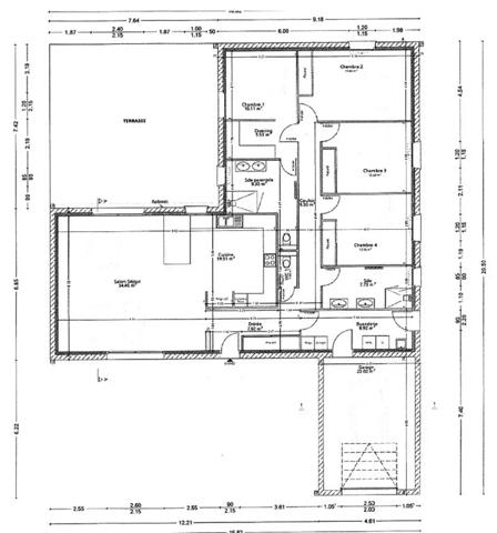 MAISON PLAIN PIED 2018 4 CHAMBRES 148 m2