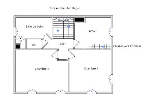Courbevoie (92400) ANNEES 20... VOLUMES ET JARDIN