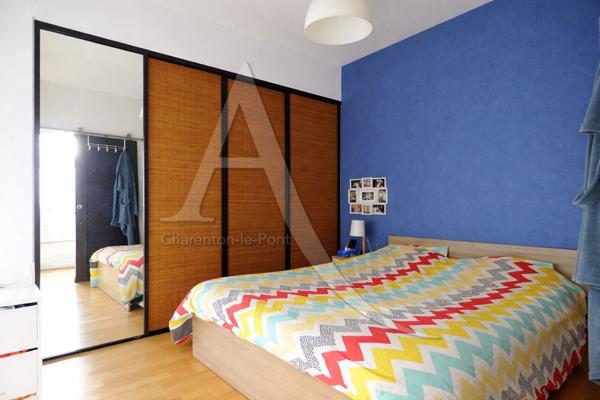 Appartement Charenton Le Pont 2 pièce(s) 52.59 m2 métro Liberté et Bois de Vincennes