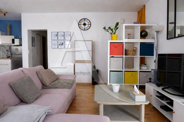 Appartement Charenton Le Pont 2 pièce(s) 52.59 m2 métro Liberté et Bois de Vincennes