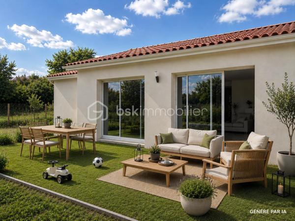 À seulement 5 minutes de Noé et avec un accès rapide vers Toulouse, cette maison neuve de plain-pied de 92 m², en cours de finalisation pour une livraison fin juin, bénéficie d’un emplacement central à Longages, tout en étant au CALME et à proximité immédiate des commerces et commodités.

Elle propose un espace de vie lumineux avec séjour et cuisine ouverte, fonctionnel et agréable au quotidien. La partie nuit comprend trois chambres avec parquet, une salle d’eau avec douche et deux WC, dont un indépendant.

Implantée sur une parcelle d’environ 330 m² clôturée, la maison dispose d’un jardin privatif et d’un garage.

Pensée pour le confort actuel, elle est équipée d’une pompe à chaleur avec climatisation réversible, d’un ballon thermodynamique et de volets roulants électriques. Les pièces de vie sont carrelées.

Maison conforme à la réglementation RE 2020 et répondant aux normes PMR, avec garanties décennales et dommage-ouvrage. Frais de notaire réduits (environ 3 %).