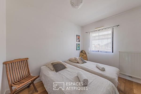 Appartement contemporain avec terrasse et vue bassin à l’Aiguillon