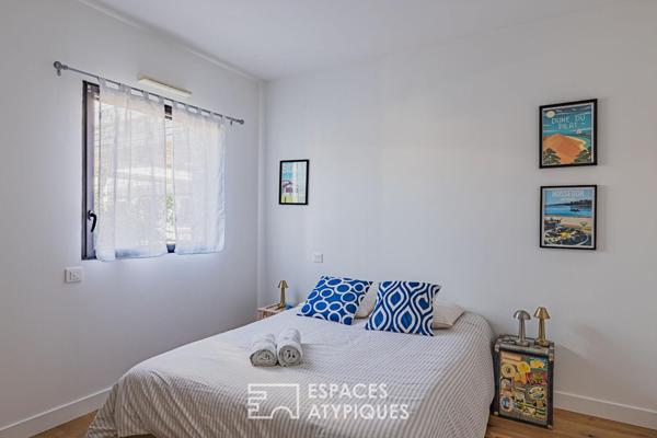 Appartement contemporain avec terrasse et vue bassin à l’Aiguillon