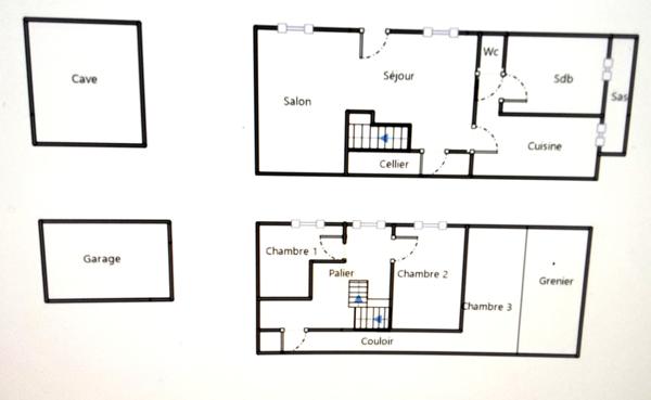 Champier (38260) Exclusivité - Urgent à vendre - Maison avec terrain au calme 104M2