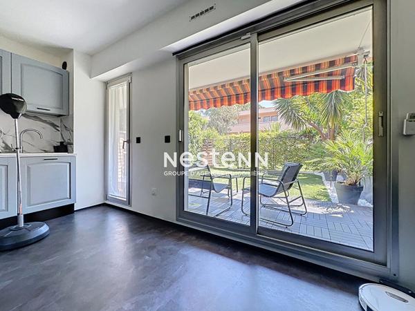 REZ-DE-JARDIN - 2P - 42m² - Golfe Juan - Sud - Parking - Cave