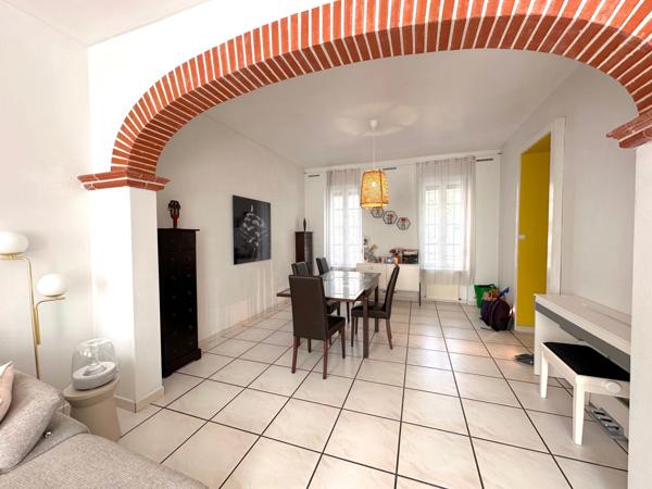 Maison à vendre 5 pièces (31) TOULOUSAINE - T5 - METRO CANAL DU MIDI - PISCINE - JARDIN - LUMINEUX - GRAND GARAGE -