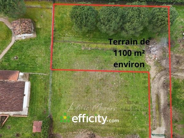 Terrain - 1100 m² Exclusivité efficity