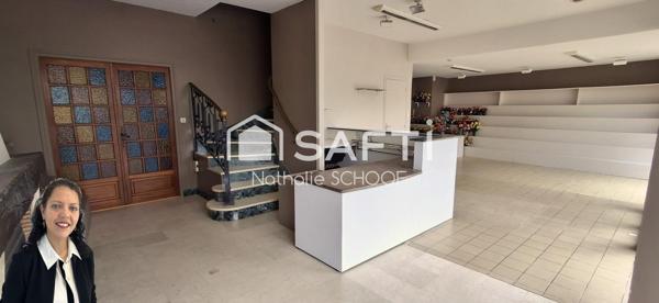 Local commercial et appartement