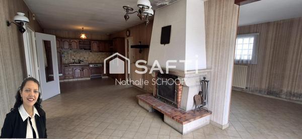 Local commercial et appartement