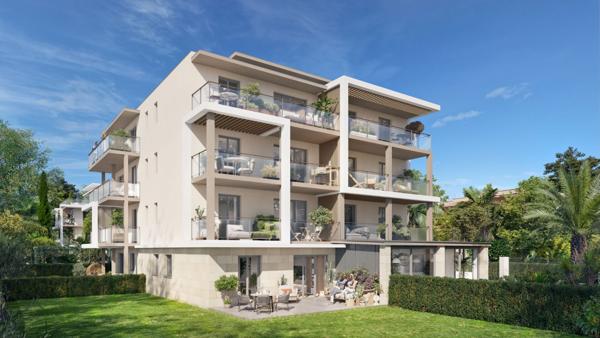 T2 neuf 35m2 RDC + jardin Le Golfe Juan