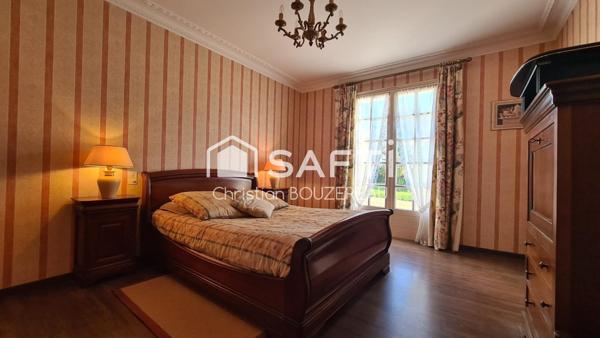 Grande maison familiale avec 5 chambres  – 152 m² habitables – 2 garages – Terrain 2900 m²