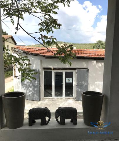 Saint Ambroix, immeuble de 3 appartements, atelier, caves et terrain 2500m²