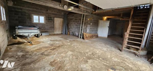 Maison avec grande dépendance et grand terrain