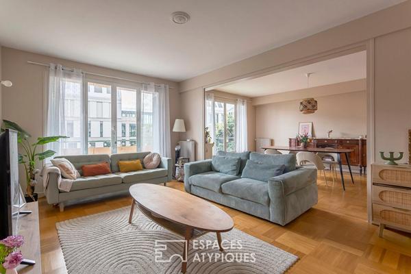 Appartement rénové avec balcon