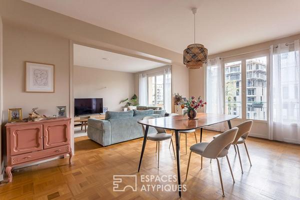 Appartement rénové avec balcon