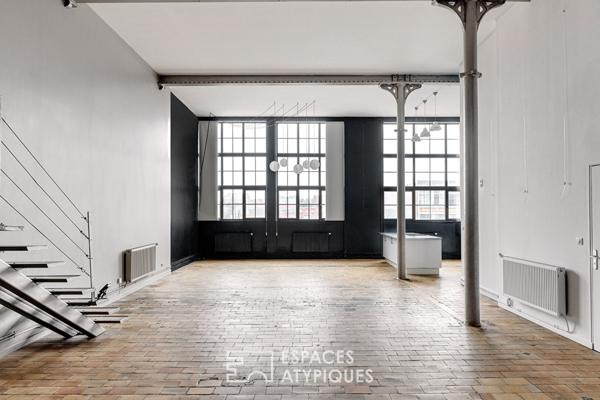 Loft d’exception dans un ancien site textile