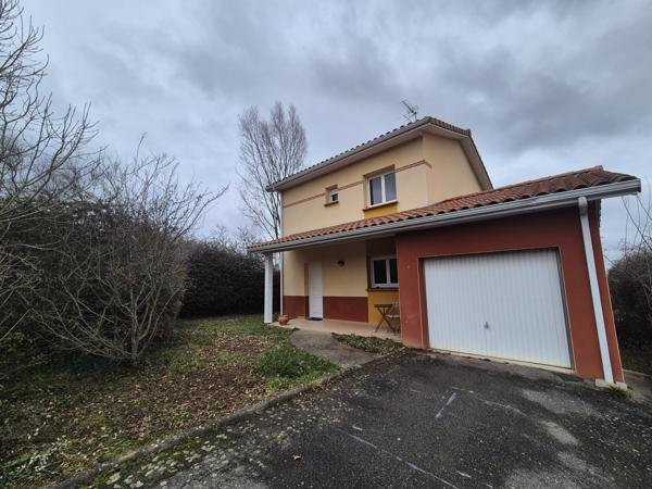 Gimont (32200) Maison T4 de 80m2 à Gimont avec jardin, terrasse et garage