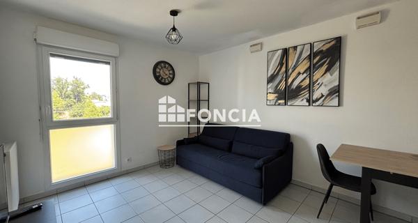 Location Studio meublé 25.75 m² - Toulouse 31400
