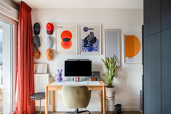 Appartement d’architecte avec balcon vue Seine au dernier étage