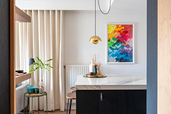 Appartement d’architecte avec balcon vue Seine au dernier étage