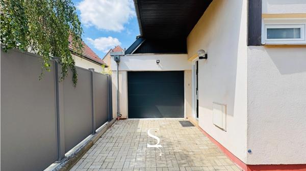 Maison familiale 4 pièces avec jardin intimiste - HAGUENAU (67)