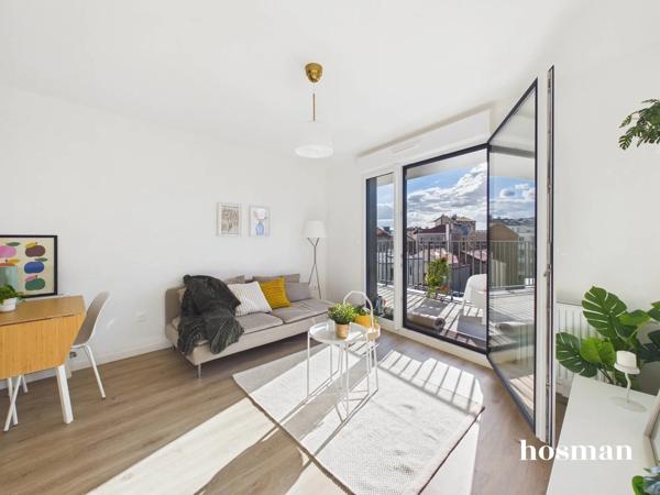 Excellent DPE ! Appartement 2 pièces 46 m² très lumineux avec balcon - Hoche - Rue Vaucanson, Pantin