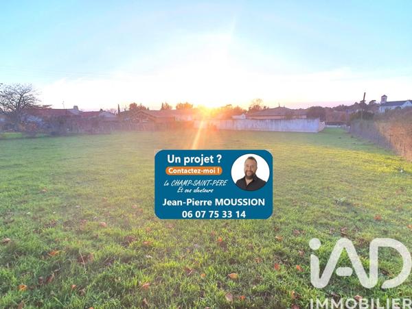 Terrain à vendre 1 109 m² Le Champ-Saint-Père