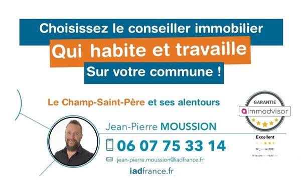 Terrain à vendre 1 109 m² Le Champ-Saint-Père