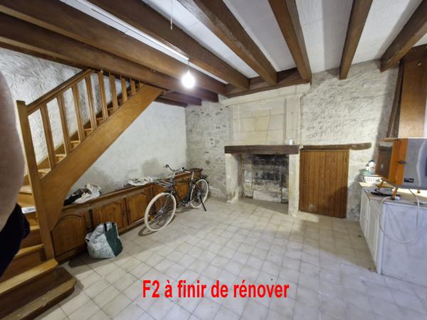 MAISON T3 + MAISON T2 à rénover et GRANGE