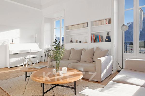 Paris XVI - La Muette - Duplex familial - Dernier étage - Vue dégagée & Tour Eiffel