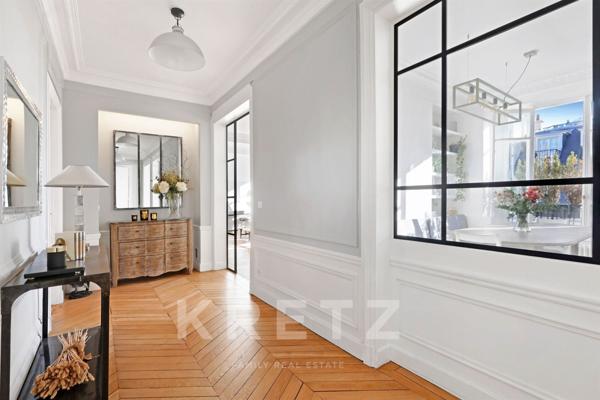 Paris XVI - La Muette - Duplex familial - Dernier étage - Vue dégagée & Tour Eiffel