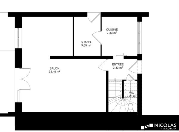 Maison 102m² à Caudéran à rénover