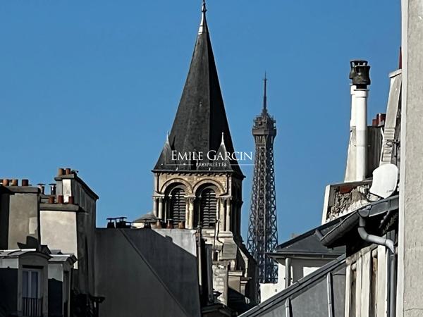 A vendre - appartement avec balcon  - 50 m² - Paris - 75006 - Saint-Germain-des-Prés