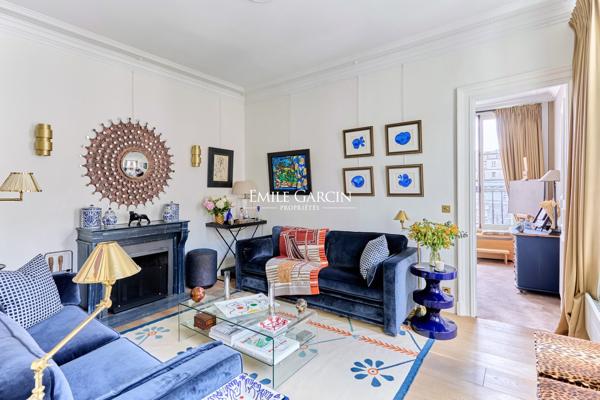 A vendre - appartement avec balcon  - 50 m² - Paris - 75006 - Saint-Germain-des-Prés
