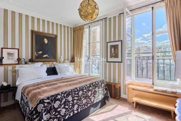 A vendre - appartement avec balcon  - 50 m² - Paris - 75006 - Saint-Germain-des-Prés
